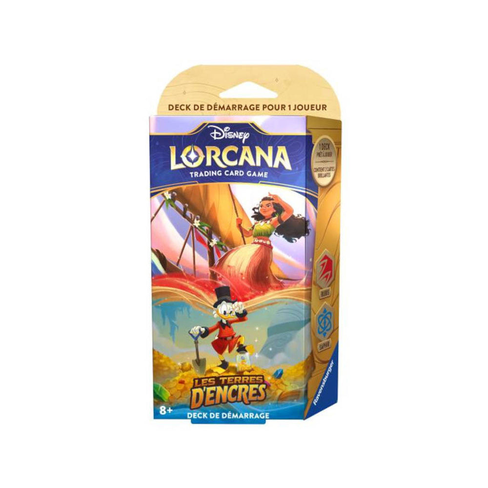 Deck de démarrage Disney Lorcana : Les Terres d'Encres