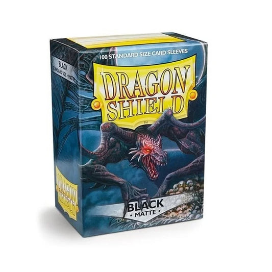 100 sleeves Dragon Shield Matte Black
