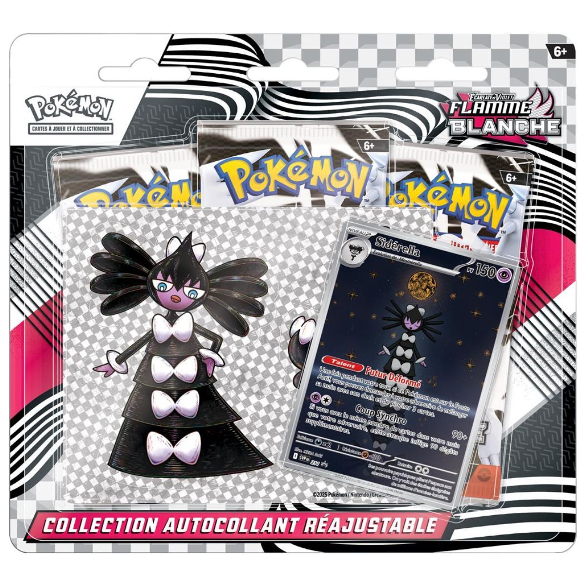 Flamme Blanche - Collection Autocollant Coffret Tech Stickers- Pokémon - FR - [SV10.5][EV10.5]
