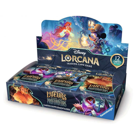Lorcana – Display – Lueurs dans les Profondeurs – Chapitre 10 – Boite de 24 boosters en français