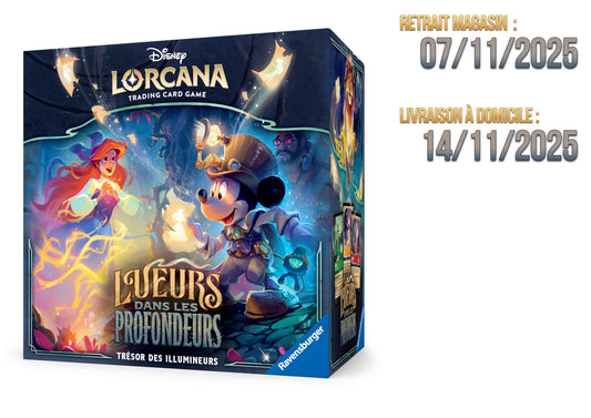 Coffret Disney Lorcana - Trésor des Illumineurs : Lueurs dans les profondeurs